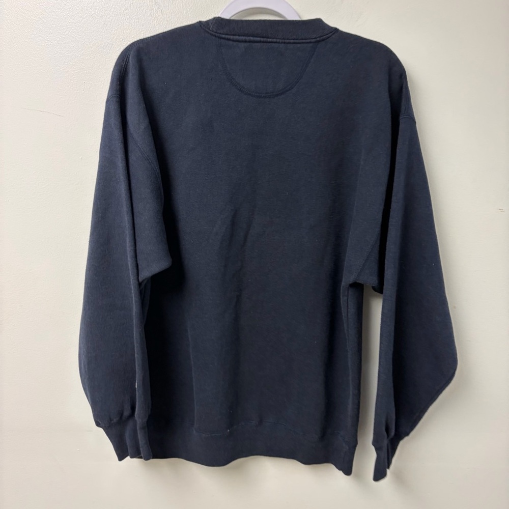 Vintage Boa Auburn University Crewneck Pullover Navy‎ Sweatshirt Size Large - Picture 4 of 4